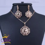 نیم ست استیل زنانه قلب خورشید | کد XP 46194