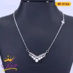 گردنبند استیل زنانه مدل بومرنگ | xp 13065