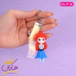 جا کلیدی سیلیکونی دخترانه پری دریایی | کد 780/3