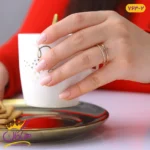 انگشتر زنانه ژوپینگ دولاین صلیب | xp 763/2