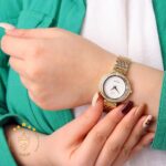 ساعت هامان نگین دار طلایی | کد 1114/1 L