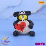 مجسمه خمیری بره ولنتاینی فانتزی | 115