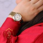 ساعت زنانه مجلسی داتیس صفحه سفید | DATIS