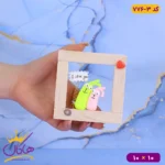 مجسمه خمیری جفتی گوش دراز سبز و صورتی ولنتاین | 776/3