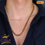 زنجیر مردانه کارتیر طلایی | stainless steel H 195