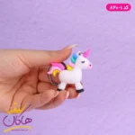 جاکلیدی آویز سیلیکونی یونیکورن سفید | کد 820/1
