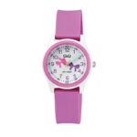 ساعت مچی دخترانه کیو اند کیو مدل Q&Q) VS59J002Y)