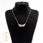 گردنبند نقره طرح بال فرشته | HS 479 