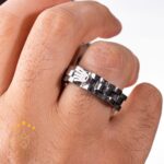 انگشتر لوکس رولکس نقره ای | LS 5/4