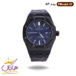ساعت ای پی مشکی صفحه سورمه ای مردانه کد Audemars Piguet FW0058/12