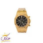 ساعت ای پی مردانه فلزی طلایی AP 1998/2