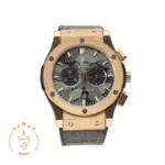 ساعت مردانه هابلوت کرنوگراف صفحه ارتشی قاب رزگلد 138