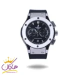 ساعت مچی هابلوت زنانه کرنوگراف قاب نقره ای 888/35 