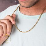 زنجیر مردانه استن استیل | CA78