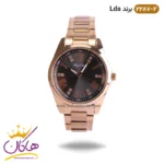ساعت زنانه ال دی ای رزگلد نگین دار کد 2287/2 | لویجی د آنا LDA