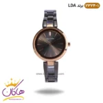 ساعت زنانه ال دی ای طوسی رزگلد کد 1-2324 | لویجی د آنا LDA