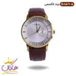 ساعت مردانه لاکسمی بند چرم قهوه ای کد 5-8519 G