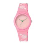 ساعت دخترانه کیو اند کیو طرح هلو مدل Q&Q) VQ86J069Y)