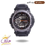 ساعت پسرانه دو زمانه اکتیو مشکی طوسی 13610/01 yp