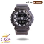 ساعت پسرانه اکتیو 2 زمانه مشکی yp 19781B/08