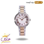 ساعت زنانه کرست نقره ای رزگلد | 6154/4 crest