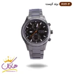 ساعت کرست فلزی دودی مردانه | CREST 6176/4