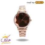 ساعت مچی کرست ستاره ای رزگلد |6179/1