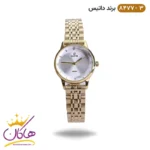 ساعت مچی زنانه داتیس طلایی صفحه صدفی 8477/3