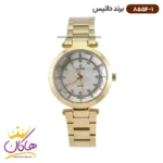 ساعت داتیس زنانه طلایی صفحه سفید 8556/1
