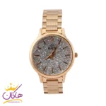 ساعت زنانه داتیس بند فلزی رزگلد صفحه شاین 8562/4