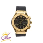 ساعت هابلوت زنانه کرنوگراف بیگ بنگ طلایی مشکی | Hublot 888/8