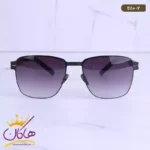 عینک آفتابی مردانه آیس برلین مربع مشکی T110 black sun gold