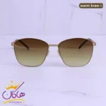 عینک آفتابی مردانه آیس برلین قهوه ای warm braw gold