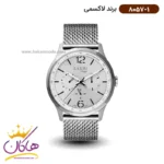 ساعت مچی مردانه لاکسمی صفحه آبی مدل 2-8052