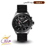 ساعت مچی مردانه لاکسمی کرنوگراف مشکی مدل 6-8105 Laxmi