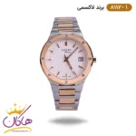 ساعت لاکسمی زنانه فلزی نقره ای رزگلد | کد  Laxmi 8112/1