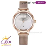 ساعت مچی زنانه نیوی فورس رزگلد بند حصیری 5014/2