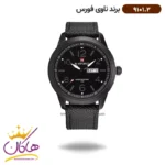 ساعت مردانه نیوی فورس بند برزنت مشکی 9101/2