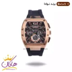 ساعت مردانه نوادا قاب رزگلد مربعی | G 0107/1