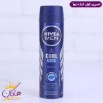 اسپری مردانه نیوآ مدل Cool Kick حجم 150 میلی لیتر