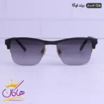 عینک آفتابی اوگا نیم فریم مشکی طلایی اورجینال کد 8002 | OGA