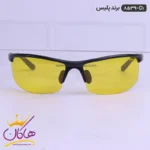 عینک آفتابی پلیس الومینیوم مشکی زرد 8539 | police