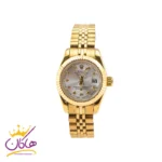 ساعت زنانه رولکس دیت جاست طلایی 4041/6