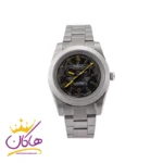 ساعت رولکس میلگاس نقره ای صفحه طرح دار 172