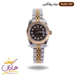 ساعت رولکس زنانه فلزی دیجاست نگین دار 4041/23