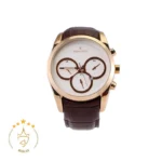 ساعت مردانه طرح رومانسون بند چرم قهوه ای | Romanson