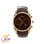 ساعت رومانسون طرح مردانه قهوه ای رزگلد | Romanson