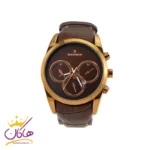 ساعت مچی مردانه رومانسون طرح چرم قهوه ای | Romanson