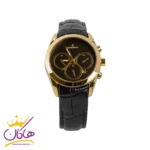 ساعت رومانسون طرح زنانه بند چرم مشکی | Romanson