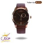 ساعت مردانه سولیدا صفحه قهوه ای کد G 1128